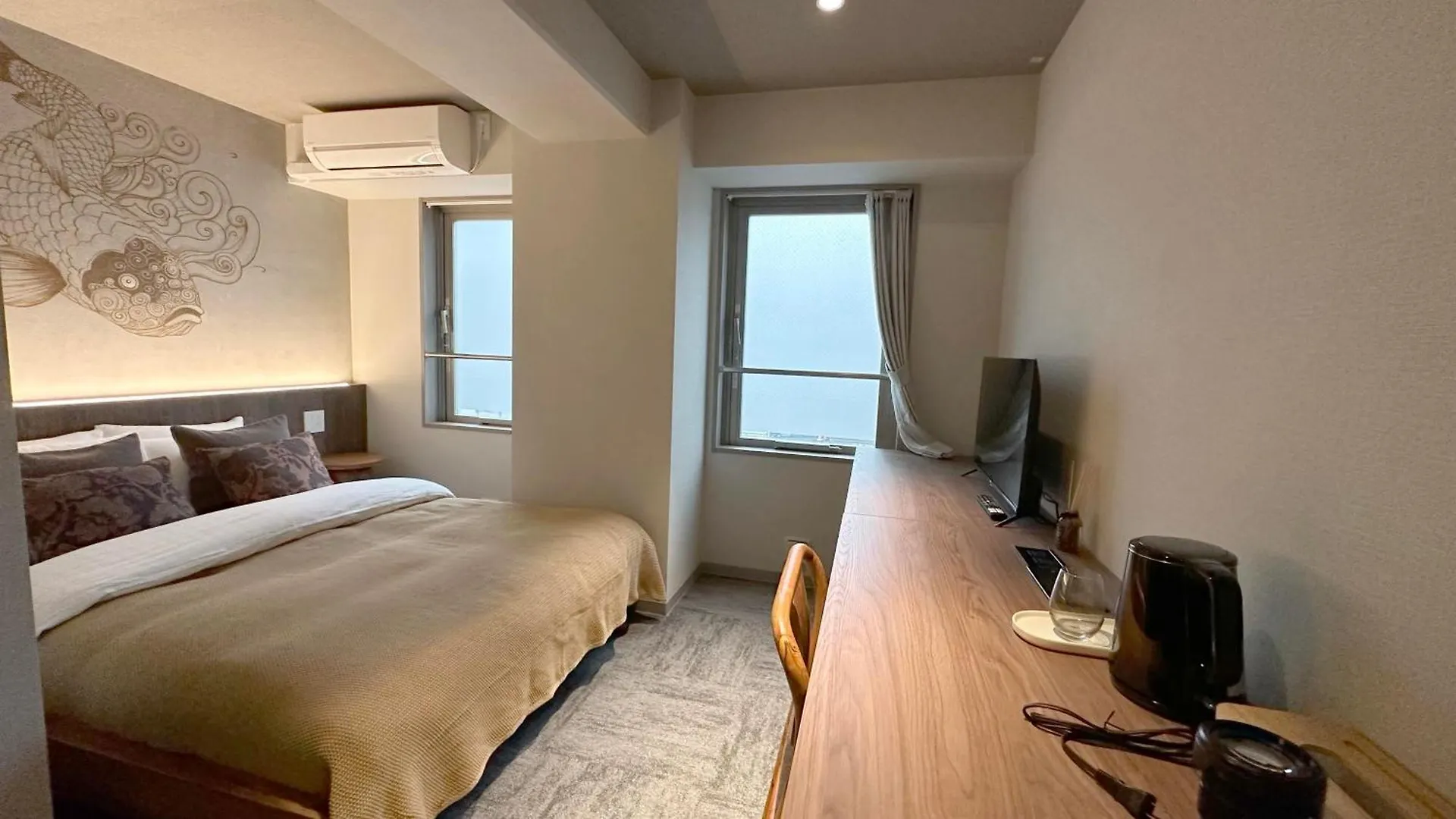 Apartment Lang Hotel Ueno 朝食付 #上野駅徒歩9分 #秋葉原浅草羽田&成田空港へ便利 Tokyo